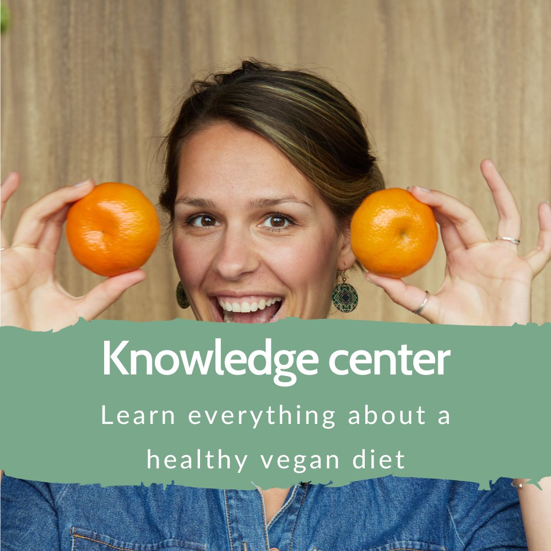 knowledge center. learn everything about a healthy vegan diet.